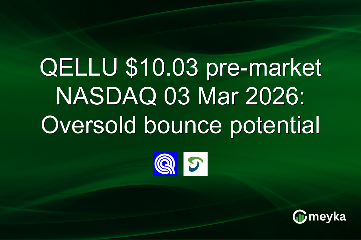 QELLU $10.03 pre-market NASDAQ 03 Mar 2026: Oversold bounce potential