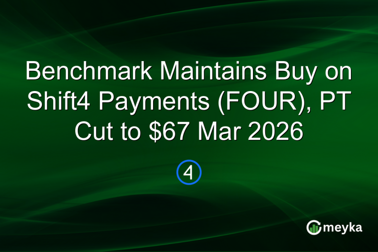 Benchmark Maintains Buy on Shift4 Payments (FOUR), PT Cut to $67 Mar 2026