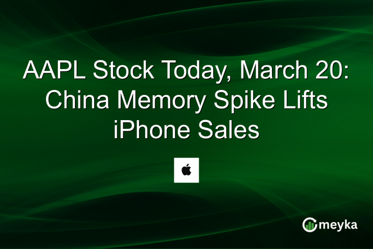 AAPL Stock Today, March 20: China Memory Spike Lifts iPhone Sales