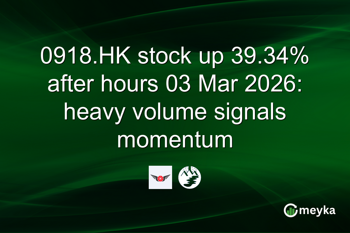0918.HK stock up 39.34% after hours 03 Mar 2026: heavy volume signals momentum