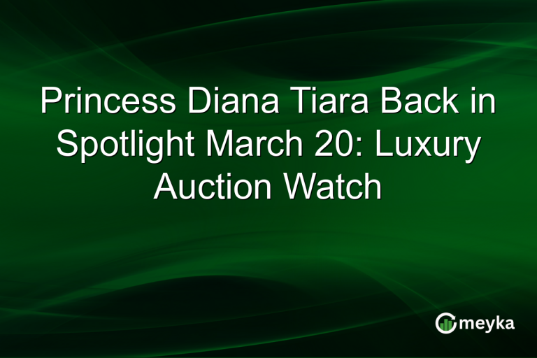 Princess Diana Tiara Back in Spotlight March 20: Luxury Auction Watch