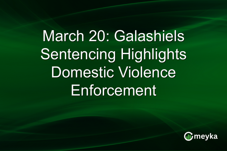March 20: Galashiels Sentencing Highlights Domestic Violence Enforcement