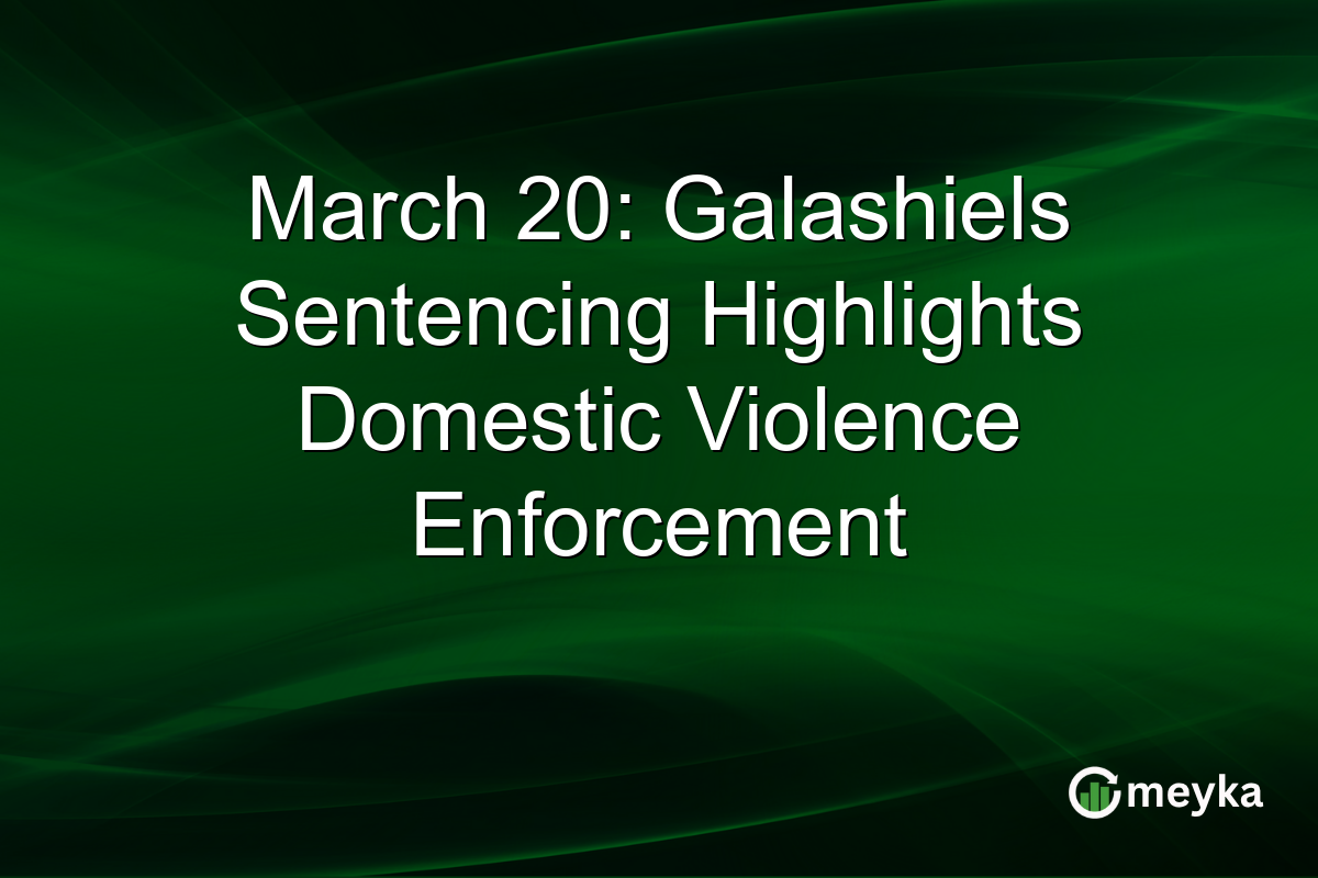 March 20: Galashiels Sentencing Highlights Domestic Violence Enforcement