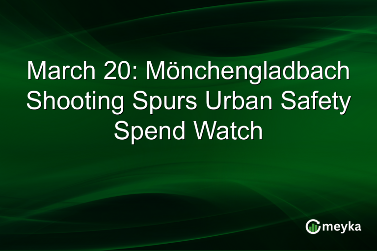 March 20: Mönchengladbach Shooting Spurs Urban Safety Spend Watch