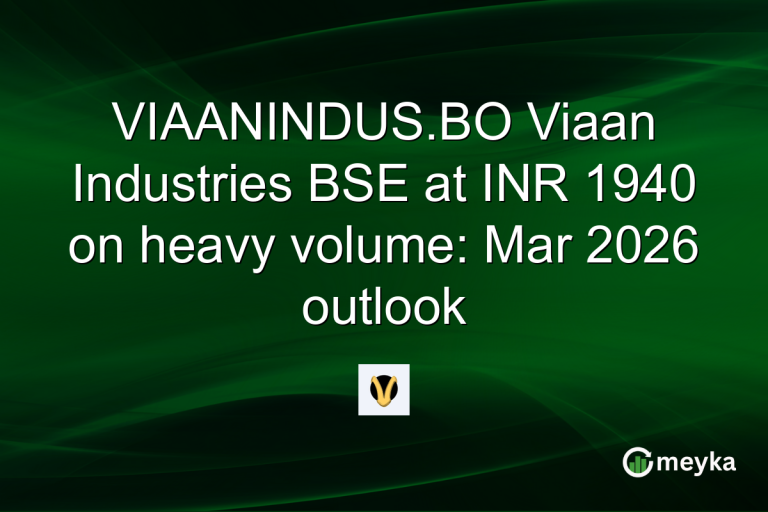 VIAANINDUS.BO Viaan Industries BSE at INR 1940 on heavy volume: Mar 2026 outlook