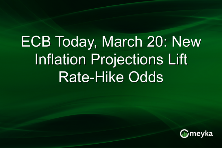 ECB Today, March 20: New Inflation Projections Lift Rate-Hike Odds