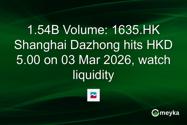 1.54B Volume: 1635.HK Shanghai Dazhong hits HKD 5.00 on 03 Mar 2026, watch liquidity