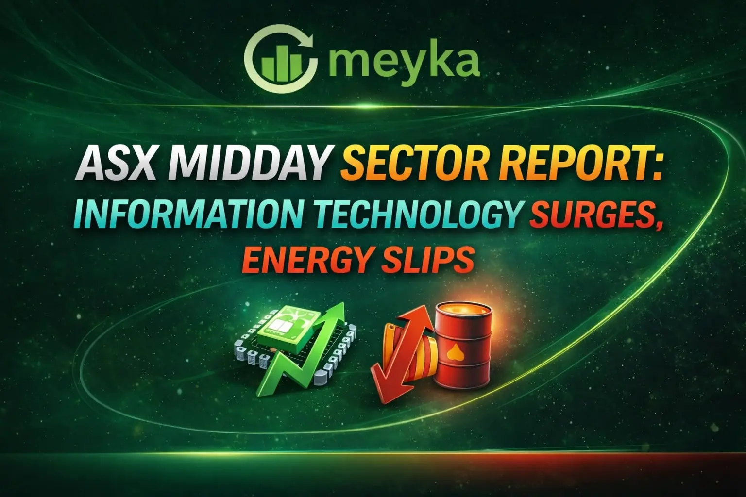ASX Midday Sector Report: Information Technology Surges, Energy Slips