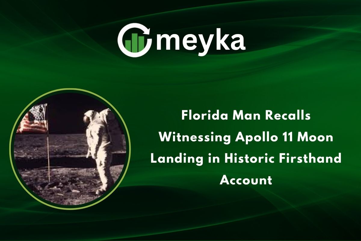 Florida Man Recalls Witnessing Apollo 11 Moon Landing in Historic Firsthand Account