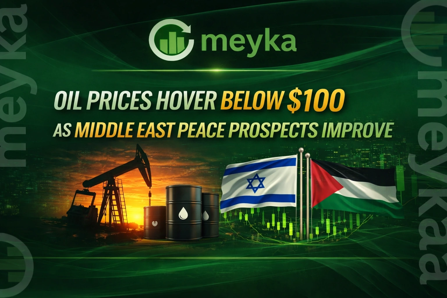 Oil Prices Hover Below $100 as Middle East Peace Prospects Improve 