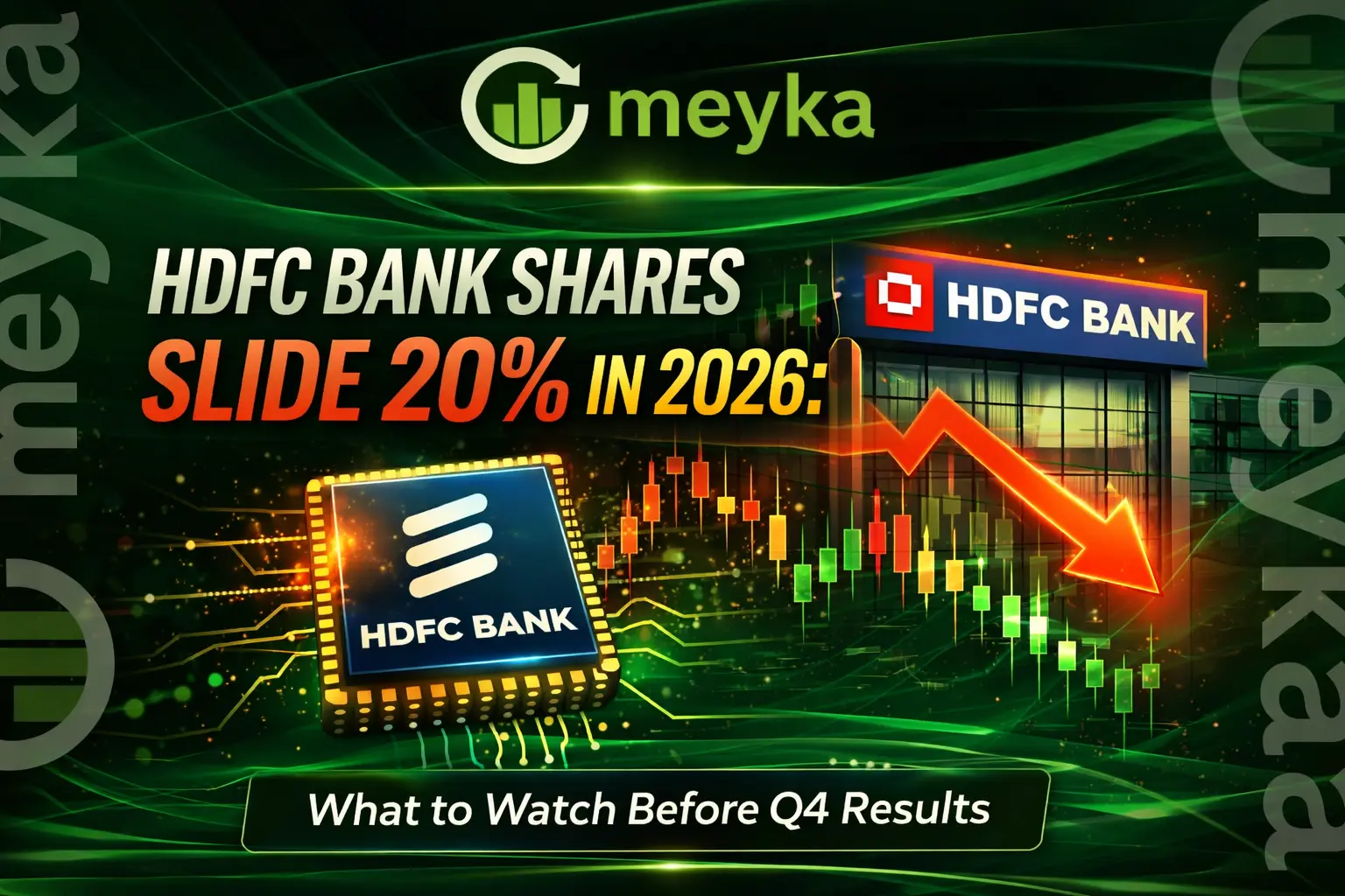 HDFC Bank Shares Slide 20% in 2026: What to Watch Before Q4 Results