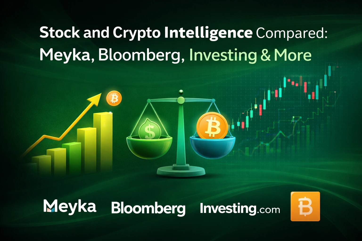 Stock and Crypto Intelligence Compared: Meyka, Bloomberg, Investing & More