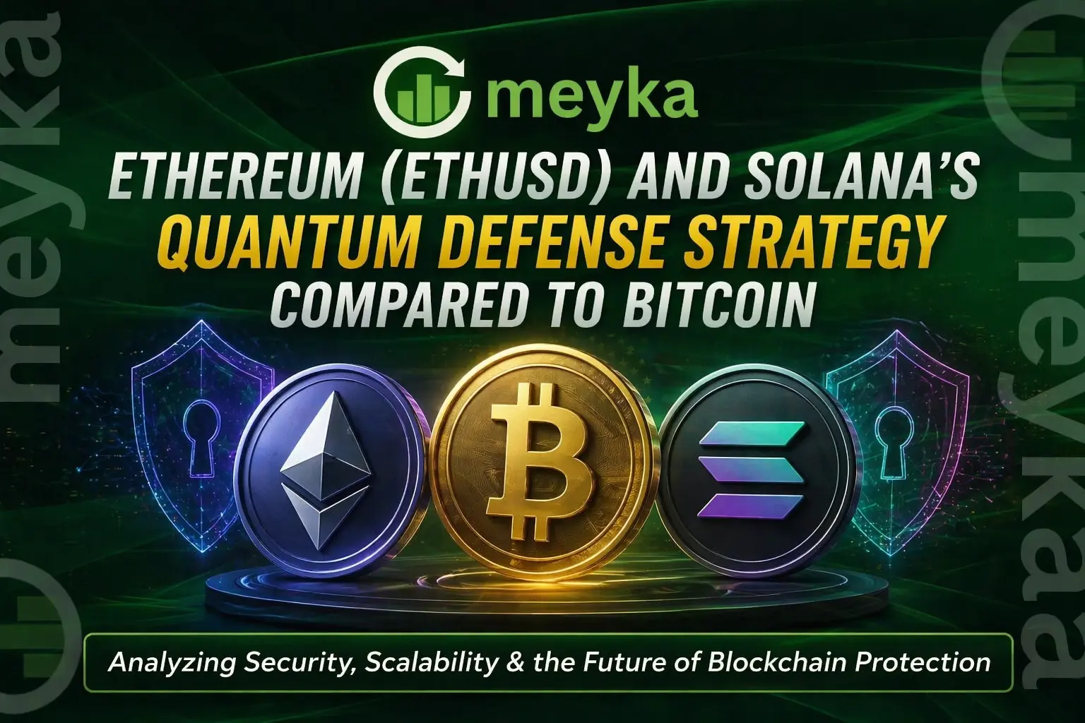 Ethereum (ETHUSD) and Solana’s Quantum Defense Strategy Compared to Bitcoin