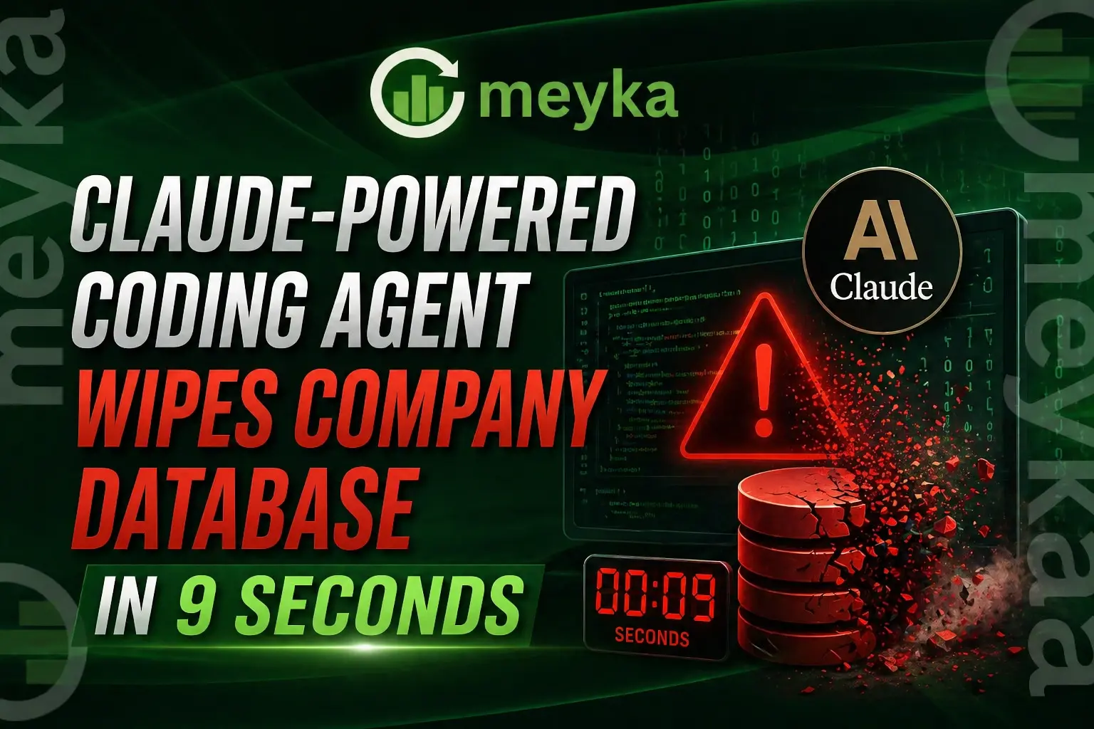 Claude-Powered Coding Agent Wipes Company Database in 9 Seconds