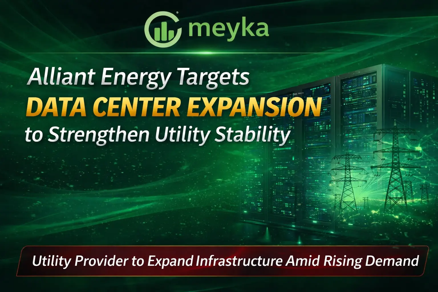 Alliant Energy Targets Data Center Expansion to Strengthen Utility Stability