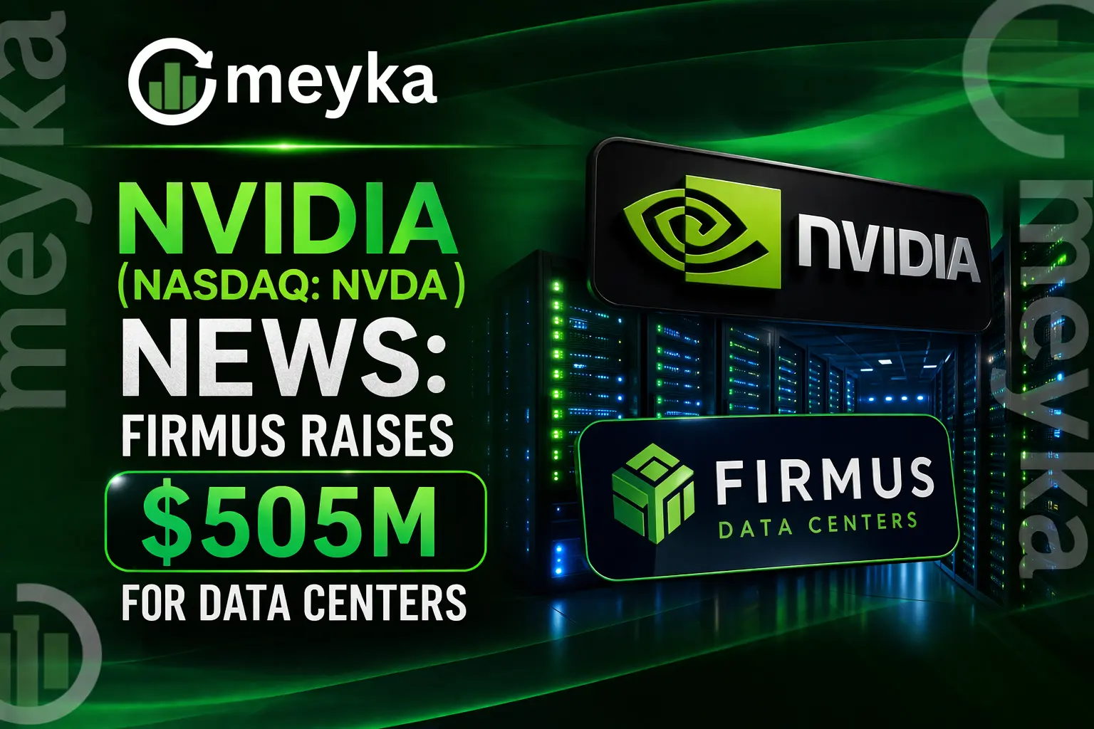 NVIDIA (NASDAQ: NVDA) News: Firmus Raises $505M for Data Centers