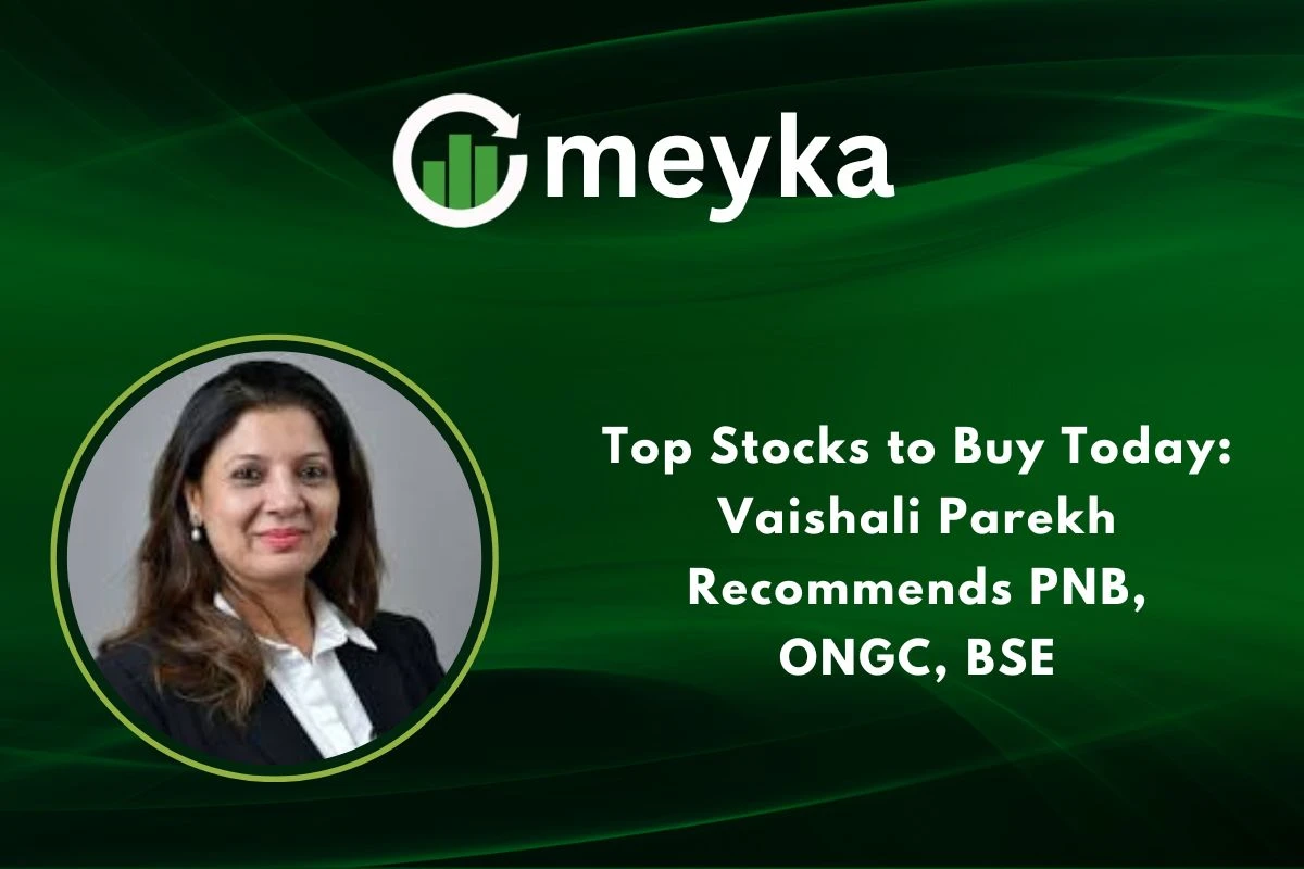 Top Stocks to Buy Today: Vaishali Parekh Recommends PNB, ONGC, BSE