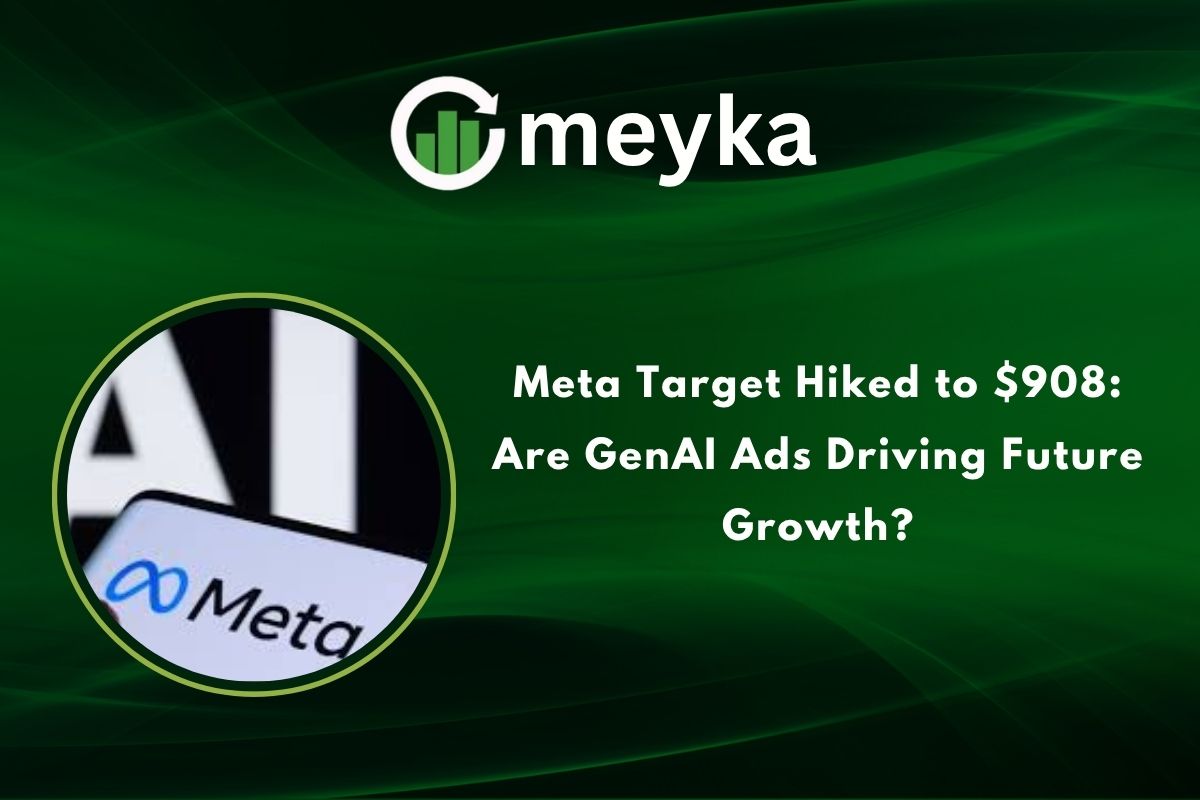 Meta Target Hiked to $908: Are GenAI Ads Driving Future Growth?