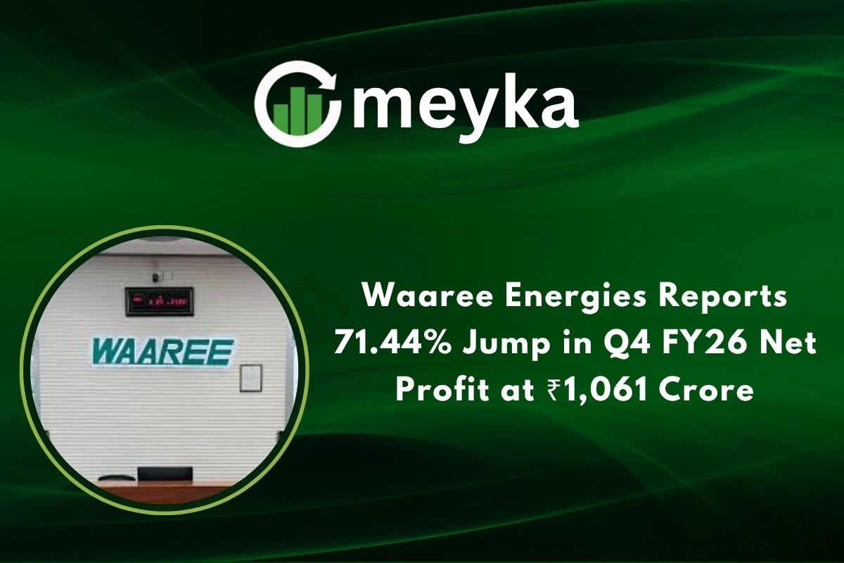 Waaree Energies Reports 71.44% Jump in Q4 FY26 Net Profit at ₹1,061 Crore 