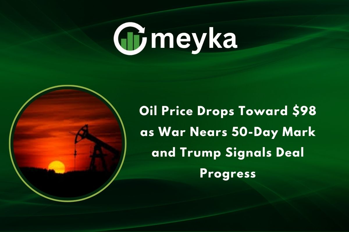 Oil Price Drops Toward $98 as War Nears 50 Day Mark and Trump Signals Deal Progress