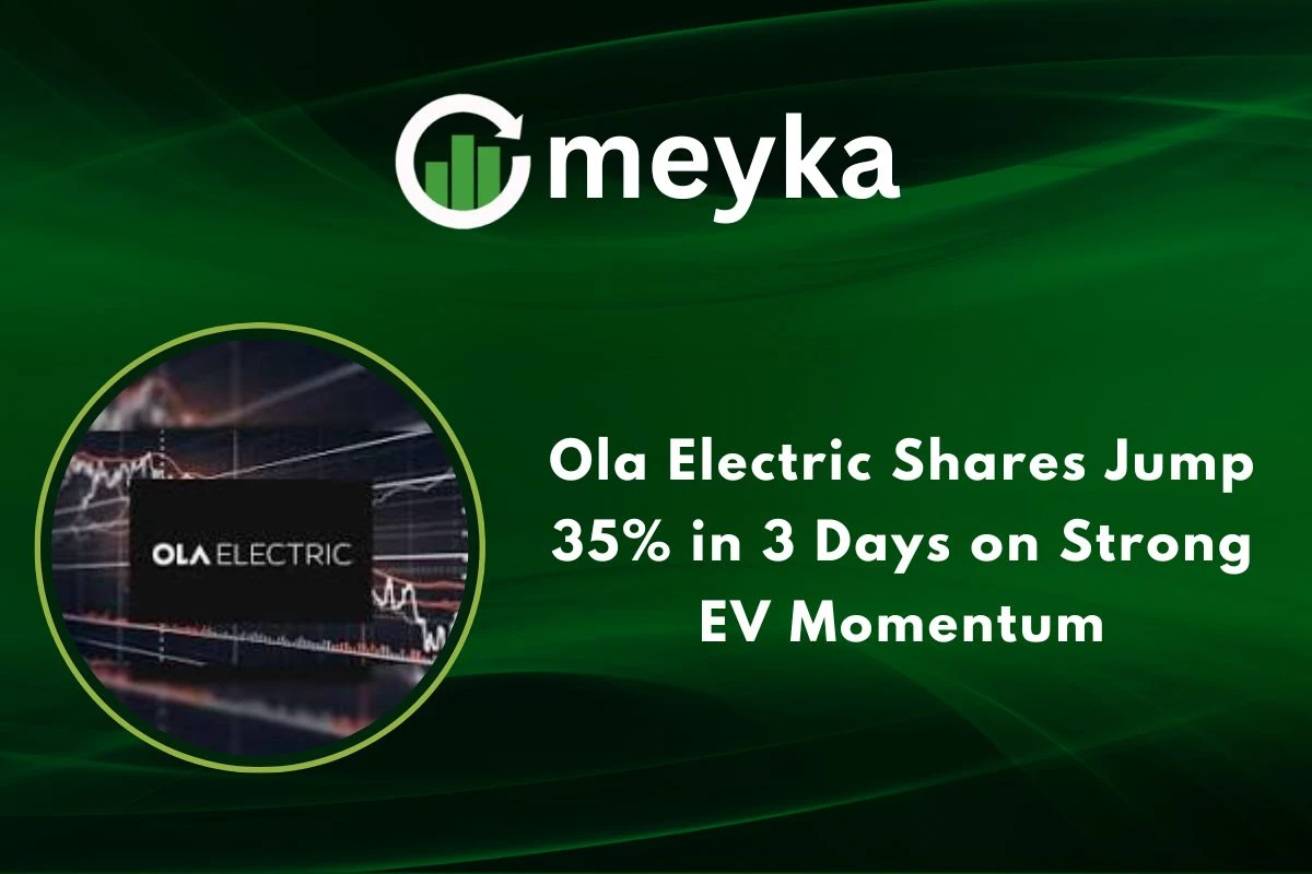 Ola Electric Shares Jump 35% in 3 Days on Strong EV Momentum