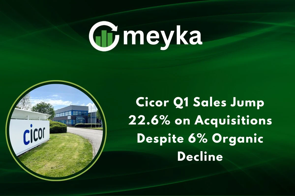 Cicor Q1 Sales Jump 22.6% on Acquisitions Despite 6% Organic Decline
