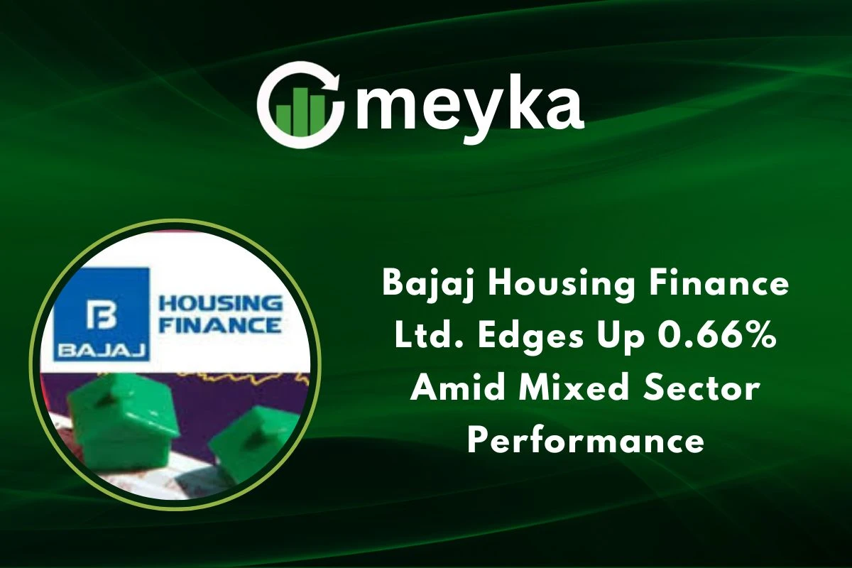Bajaj Housing Finance Ltd. Edges Up 0.66% Amid Mixed Sector Performance