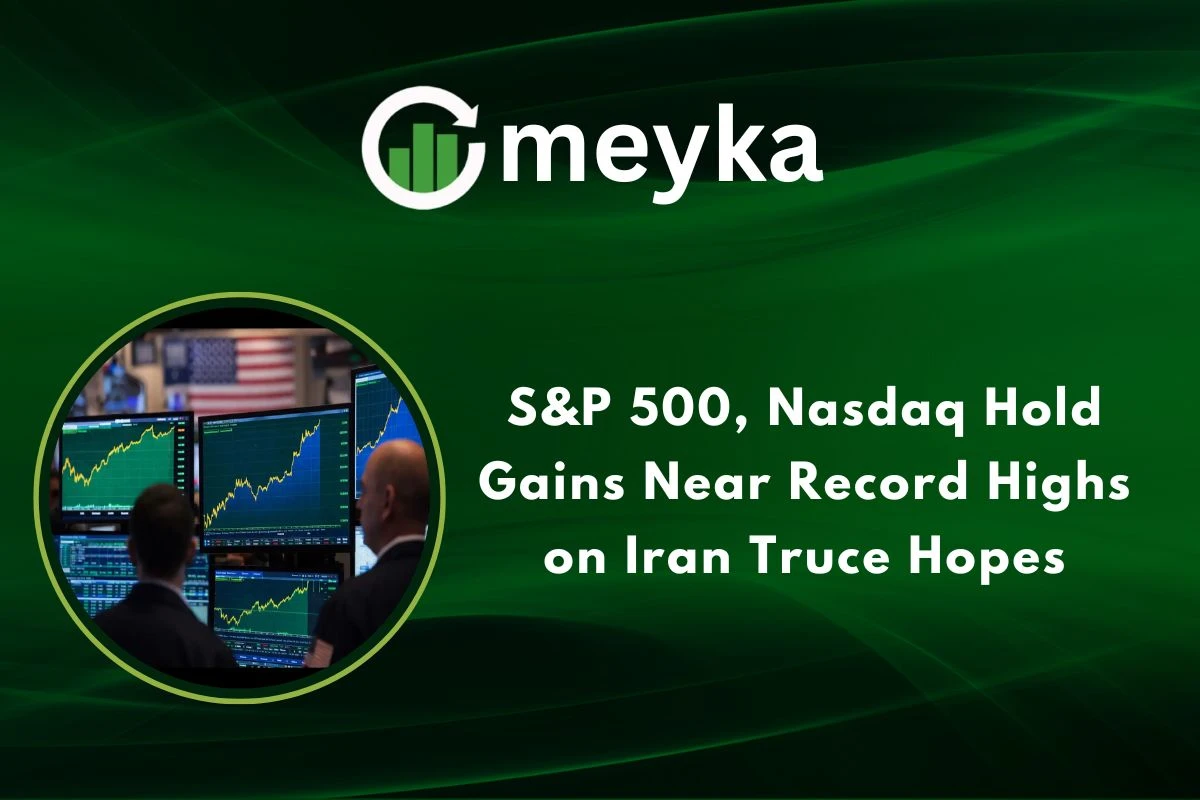 S&P 500, Nasdaq Hold Gains Near Record Highs on Iran Truce Hopes
