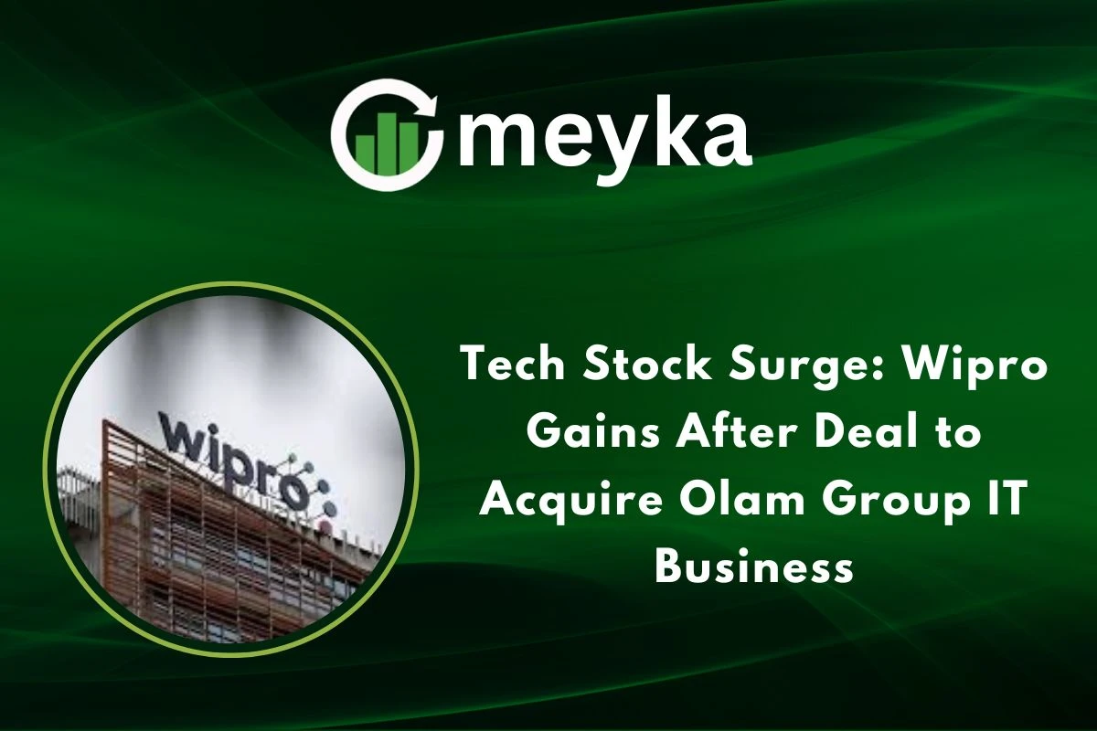 Tech Stock Surge: Wipro Gains After Deal to Acquire Olam Group IT Business