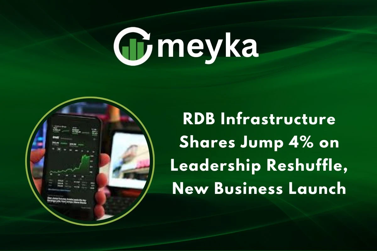 RDB Infrastructure Shares Jump 4% on Leadership Reshuffle, New Business Launch