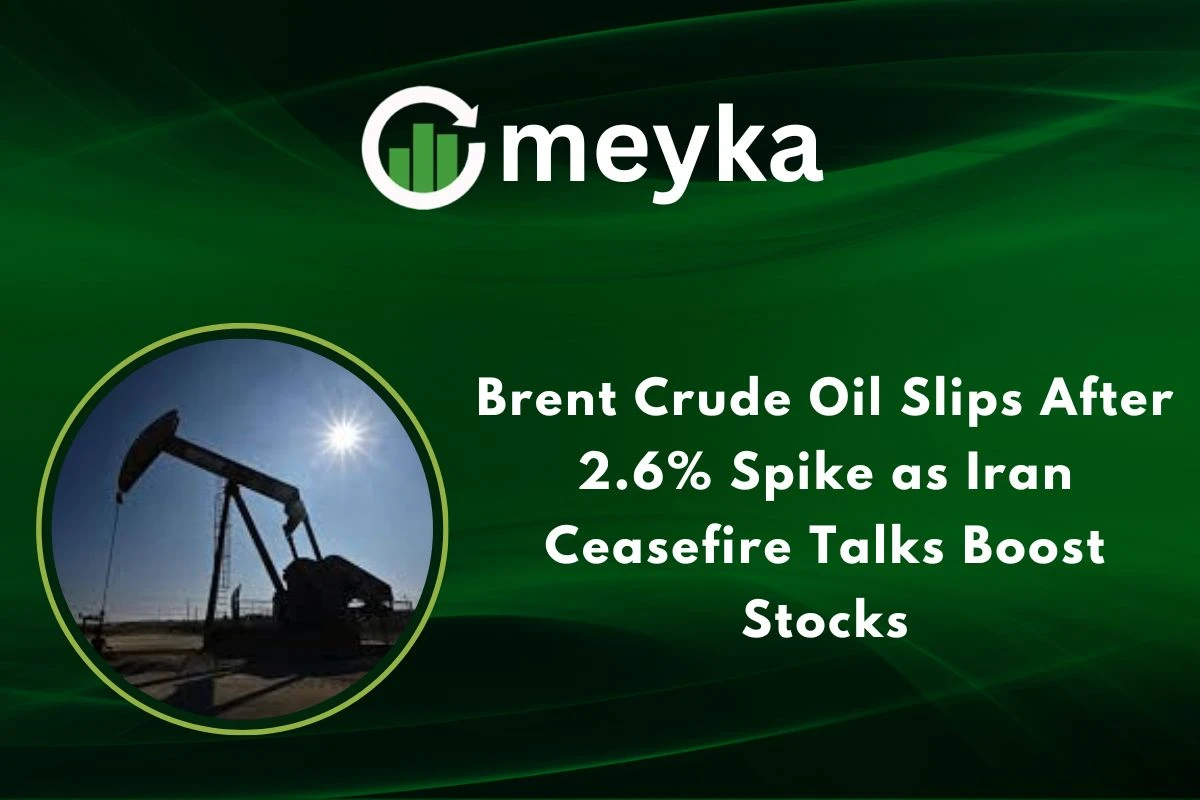 Brent Crude Oil Slips After 2.6% Spike as Iran Ceasefire Talks Boost Stocks
