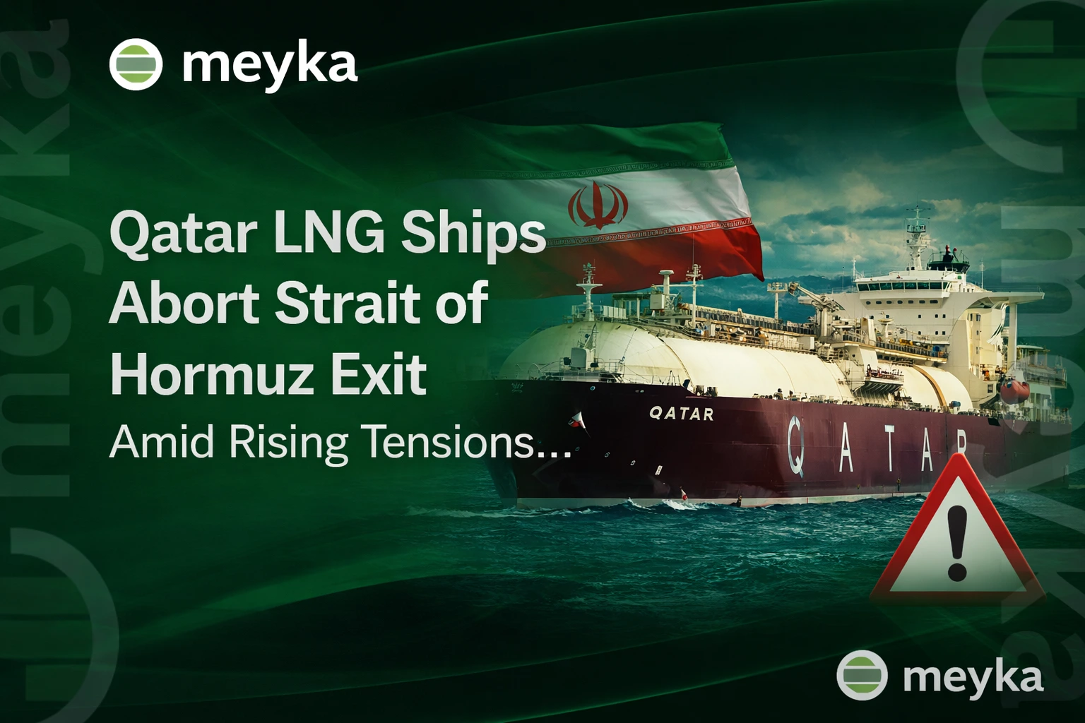 Qatar LNG Ships Abort Strait of Hormuz Exit Amid Rising Tensions