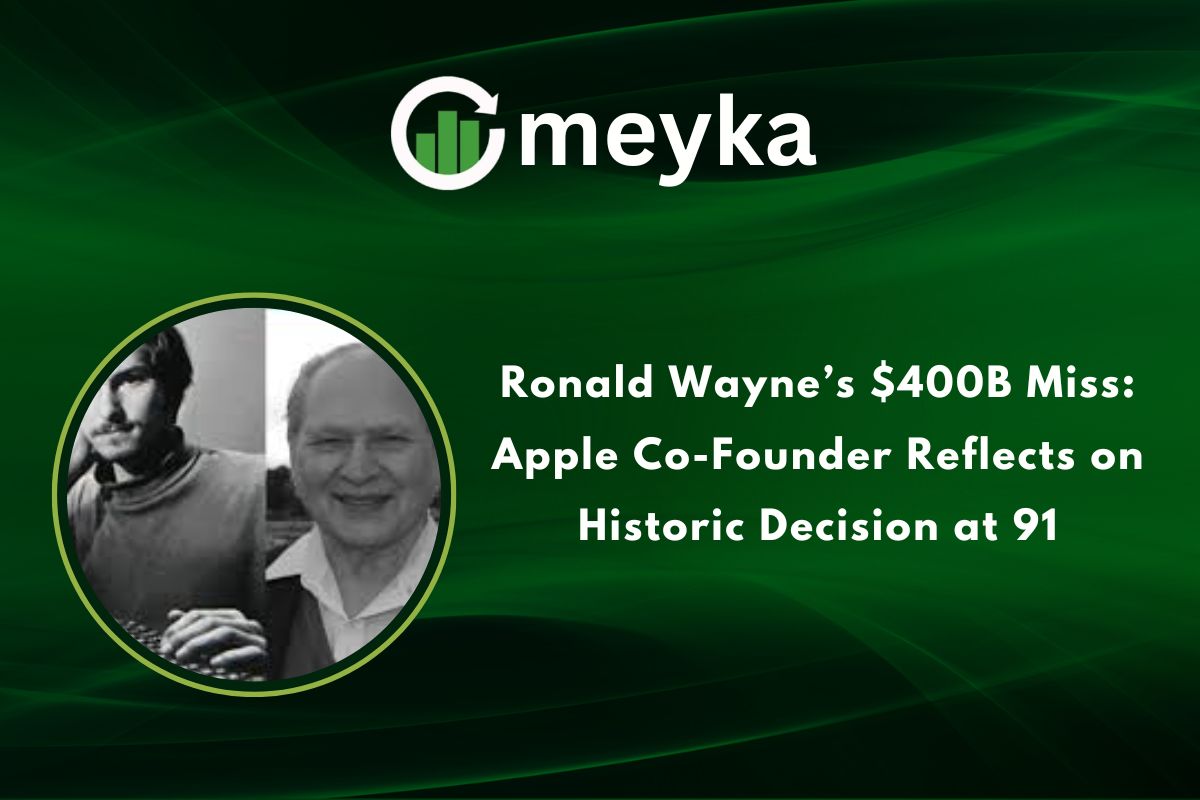 Ronald Wayne’s $400B Miss: Apple Co Founder Reflects on Historic Decision at 91