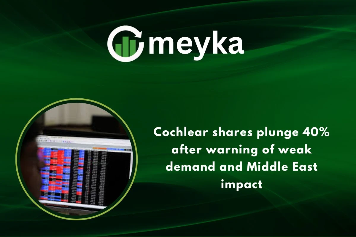 Cochlear shares plunge 40% after warning of weak demand and Middle East impact