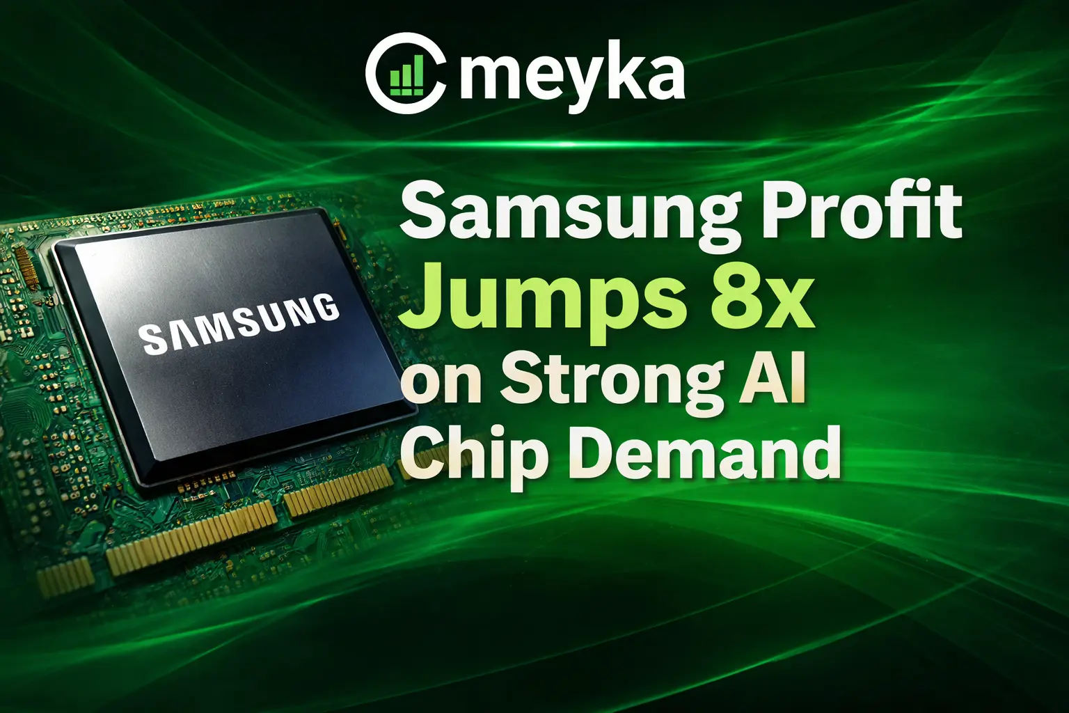 Samsung Profit Jumps 8x on Strong AI Chip Demand