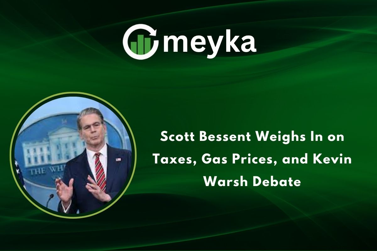 Scott Bessent Weighs In on Taxes, Gas Prices, and Kevin Warsh Debate