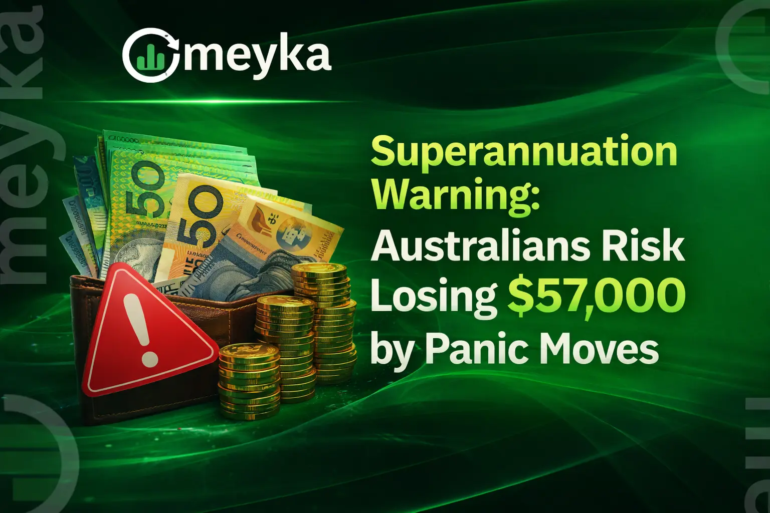 Superannuation Warning: Australians Risk Losing $57,000 by Panic Moves