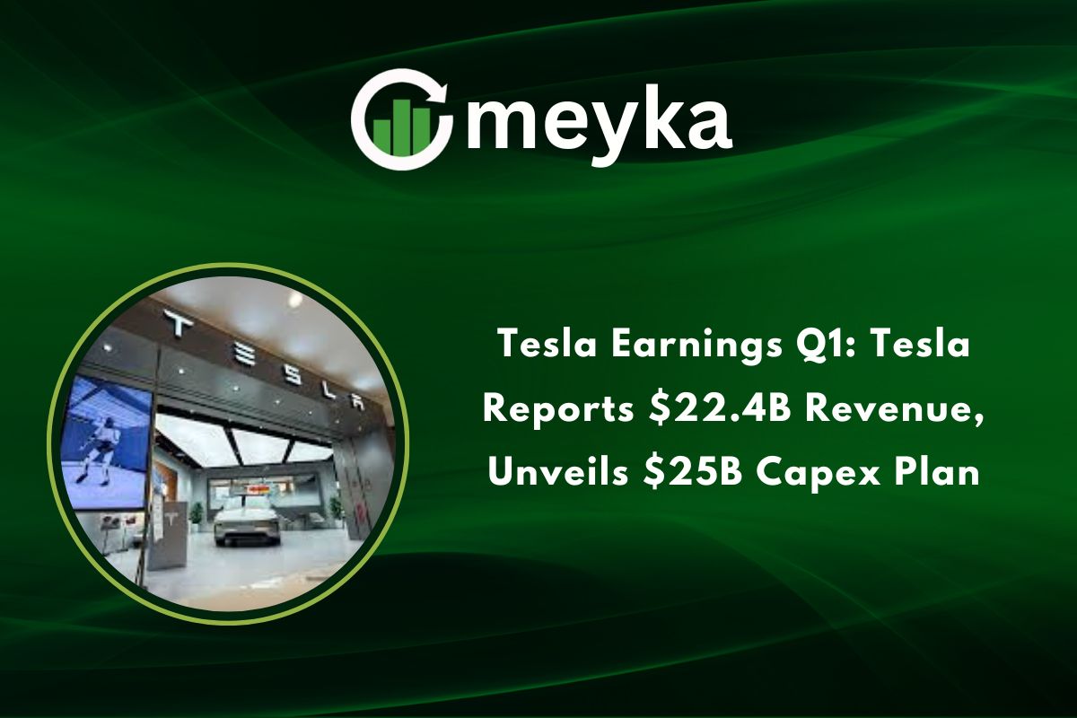 Tesla Earnings Q1: Tesla Reports $22.4B Revenue, Unveils $25B Capex Plan