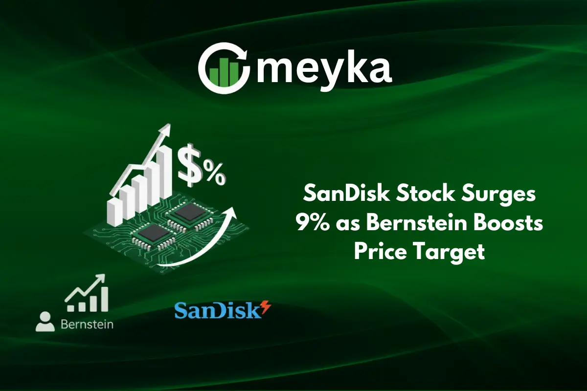 SanDisk Stock Surges 9% as Bernstein Boosts Price Target