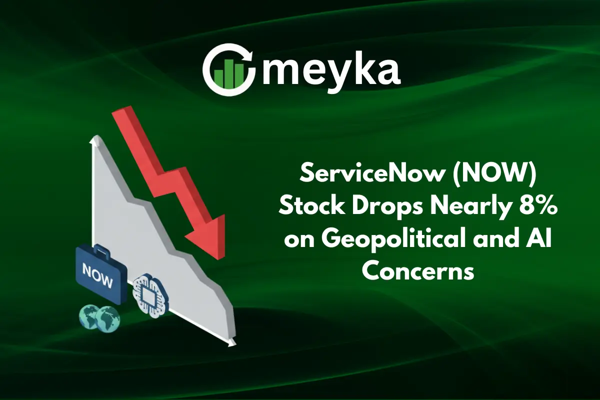 ServiceNow (NOW) Stock Drops Nearly 8% on Geopolitical and AI Concerns