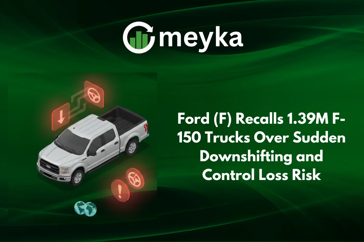 Ford Recalls 1.39 Million F-150 Trucks Over Sudden Downshifting and Control Loss Risk