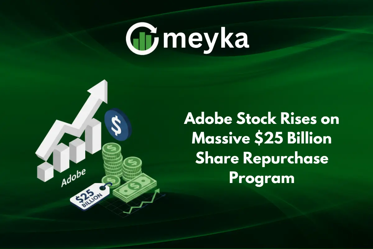 Adobe Stock Rises on Massive $25 Billion Share Repurchase Program