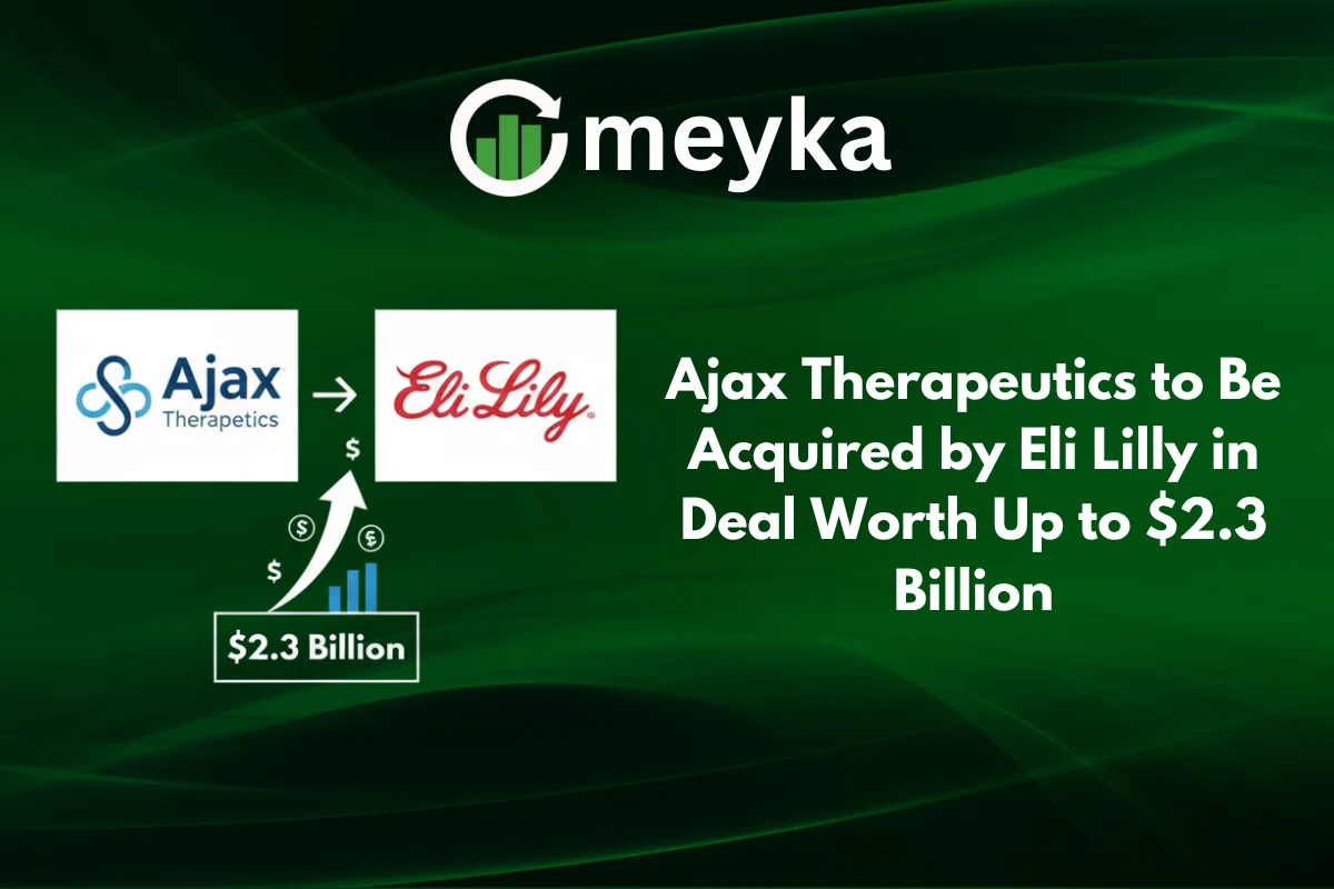 Ajax Therapeutics to Be Acquired by Eli Lilly in Deal Worth Up to $2.3 Billion