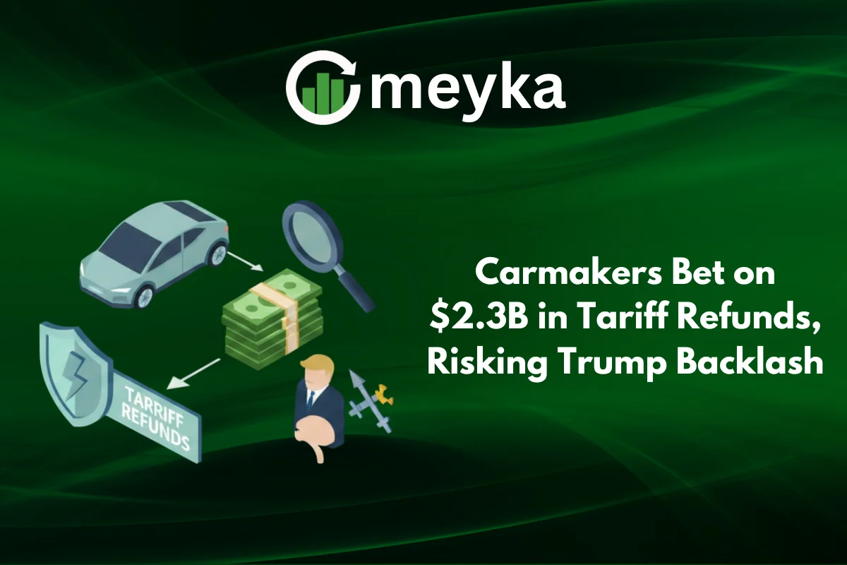 Carmakers Bet on $2.3B in Tariff Refunds, Risking Trump Backlash