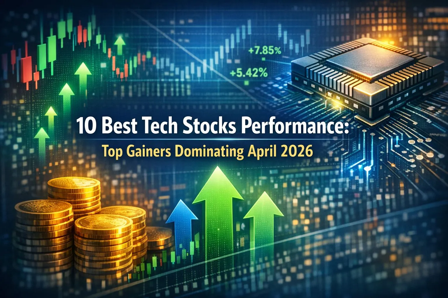 10 Best Tech Stocks Performance: Top Gainers Dominating April 2026