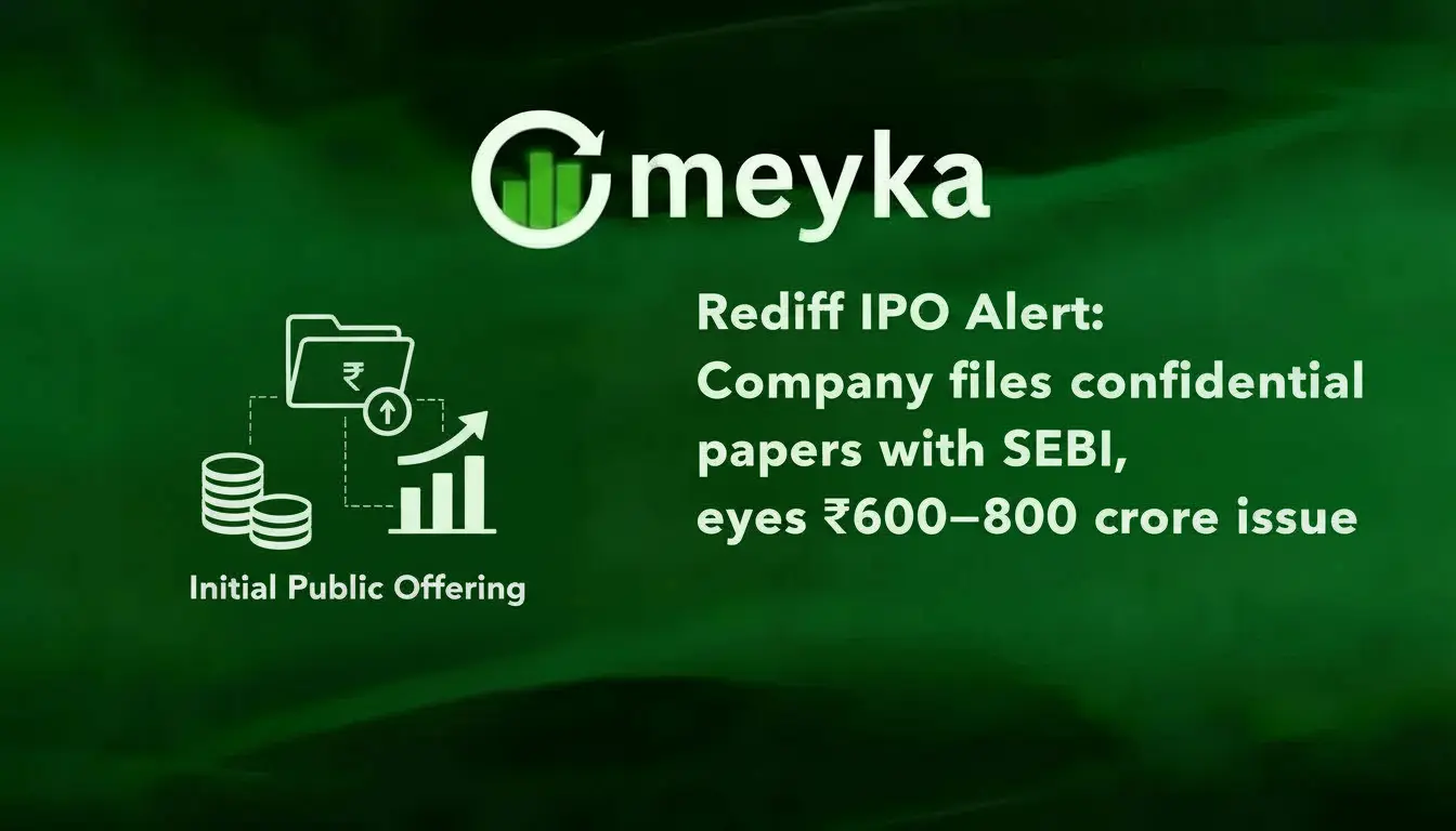 Rediff IPO Alert: Company Files Confidential Papers with SEBI, Eyes ₹600–800 Crore Issue