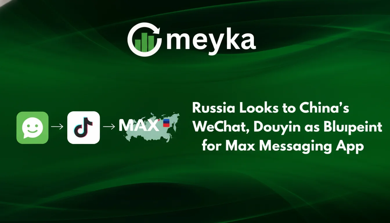 Russia Looks to China’s WeChat, Douyin as Blueprint for Max Messaging App