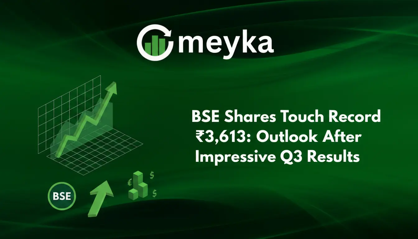 BSE Shares Touch Record ₹3,613: Outlook After Impressive Q3 Results