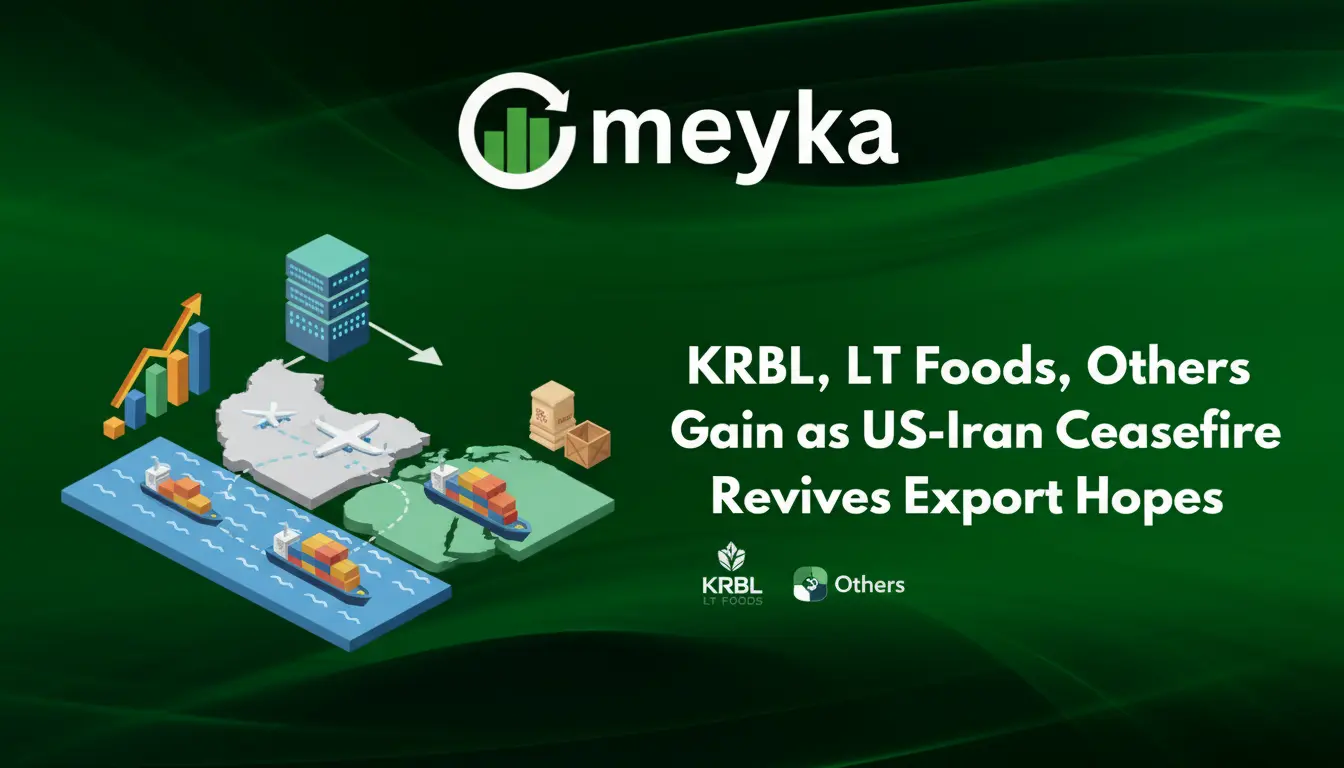 KRBL, LT Foods, Others Gain as US Iran Ceasefire Revives Export Hopes