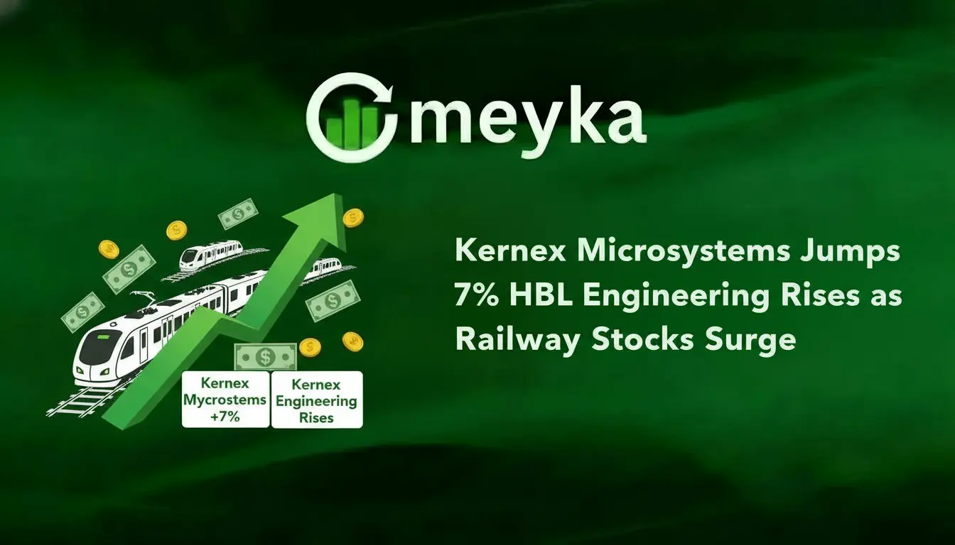 Kernex Microsystems Jumps 7%, HBL Engineering Rises as Railway Stocks Surge